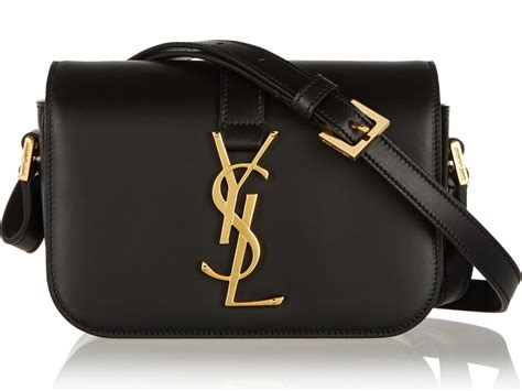 ysl classic bag size|ysl shoulder bag price.